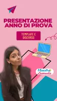 anteprima - Presentazioni / Lavagne - 🎯 Anno di Prova: Template Presentazione + Discorso - Pagina di copertina