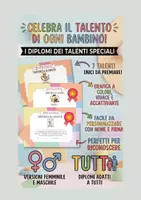 anteprima - Altro tipo di materiale - Diplomi a colori - Pagina di copertina