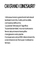 anteprima - Quiz - Il Mondo dei Dinosauri: Un Viaggio Nel Tempo! - Pagina 1
