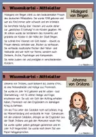 Vorschau - Arbeitsblätter - Mittelalter - Personen - Wissenskartei & Arbeitsheft - Seite 3