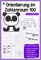 Vorschau - Arbeitsblätter - Mein kleines Übungsheft - Orientierung Zahlenraum 100 - Deckblatt