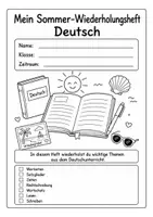 Vorschau - Arbeitsblätter - Wiederholung Klasse 5/6 Deutsch - Seite 2