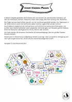 Vorschau - Arbeitsblätter - Unser Klassen-Mosaik: Mein Teil vom Wir! - Deckblatt