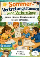 Vorschau - Arbeitsblätter - Escape Room Deutsch Vertretungsstunden Klasse 5/6 - Deckblatt