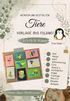 Vorschau - Mal- und Bastelvorlagen - Iris Folding Vorlagen Tiere - Werken und Gestalten 3./4. Klasse - Deckblatt