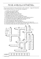Vorschau - Arbeitsblätter - Mose Kreuzworträtsel, Quiz, Wiederholung, Wissenssicherung - Seite 1