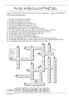 Vorschau - Arbeitsblätter - Mose Kreuzworträtsel, Quiz, Wiederholung, Wissenssicherung - Seite 2