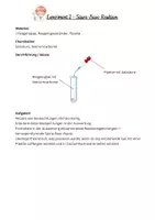 Vorschau - Experimente - Experimente Säure-Base-Reaktion Einführung - Seite 1
