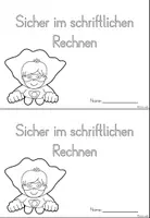 Vorschau - Arbeitsblätter - Mini-Heft Schriftliche Rechenverfahren - Seite 3