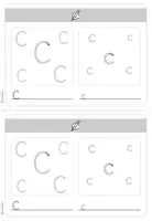 Vorschau - Arbeitsblätter - Miniheft C c - Buchstabeneinführung - Seite 3