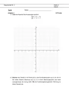 Vorschau - Klassenarbeiten - Klassenarbeit 9 - LGS mit Musterlösung und Punkteverteilung - Seite 1
