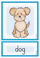 Vorschau - Poster - Picture + Word Cards / Flashcards "Pets" - Seite 1