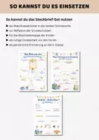 Vorschau - Arbeitsblätter - Steckbrief Abschied Klasse 4 Set | Abschluss Grundschule | Erinnerungsheft Schuljahresende | 5-teiliges Paket - Seite 3