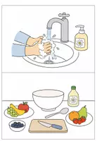 Vorschau - Stundenentwürfe - Unterrichtseinheit: Vorgangsbeschreibung Obstsalat - Seite 2