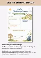 Vorschau - Arbeitsblätter - Abschiedsheft Grundschule 5-teiliges Set | Steckbrief Abschluss Klasse 4 | Erinnerungsheft Grundschulzeit Schuljahresende - Seite 2