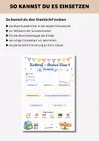 Vorschau - Arbeitsblätter - Steckbrief Abschied Klasse 4 | Abschluss Grundschule | Erinnerung Schulzeit - Seite 3