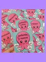 Vista previa - Hojas de trabajo - Pulpos lectores de números hasta el 100 - página 1