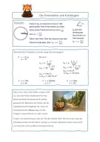 Vorschau - Arbeitsblätter - Aufgabensammlung: Kreise, Kreisausschnitte, Kreisringe - Seite 3