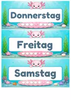 Vorschau - Präsentationen/Tafelbilder - Tafelkalender Grundschule | Classroom Management | Klassendeko - Seite 2