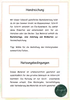 Vorschau - Mal- und Bastelvorlagen - Eis Kunstwerk/ Kunst im Sommer - Seite 1