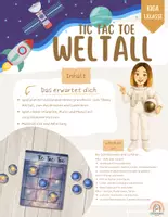 Vorschau - Spiele - 3 gewinnt - Spiel zum Thema Weltall - Deckblatt