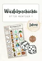 Vorschau - Spiele - Würfelgeschichte Otter Abenteuer 1 - Deckblatt