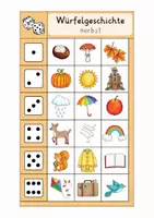 Vorschau - Spiele - Würfelgeschichte Herbst - Seite 1