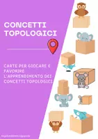 anteprima - Esercizi - CONCETTI TOPOLOGICI - CARTE PER GIOCARE - Pagina di copertina