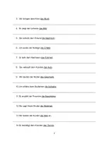 Vorschau - Unterrichtsreihen - DAF/DAZ Grammatik A1–C1 – Verben mit zwei Objekten Dativ + Akkusativ | Übungen inkl. Lösungen | Arbeitsblätter Deutsch - Seite 3