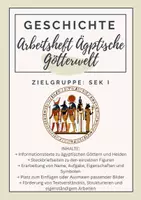 Vorschau - Arbeitsblätter - Ägyptische Götter und Helden – Arbeitsheft mit Steckbriefen und Informationstexten - Deckblatt