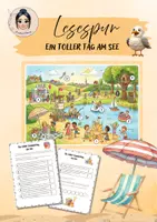Vorschau - Arbeitsblätter - Lesespur "Ein toller Sommertag" - Deckblatt