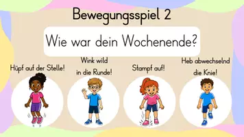 Vorschau - Spiele - Reflexion des Wochenendes (Bewegungsspiel 2) - Seite 2
