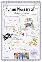 Vorschau - Interaktives Material - Klassenrat: Moderationskarten - Deckblatt