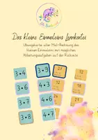 Vorschau - Aufgabenkarten - Lernkartei kleines Einmaleins - Deckblatt
