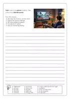 Vorschau - Arbeitsblätter - How to Write a Story – Hurricane Night | Creative Writing Klasse 8 - Seite 1