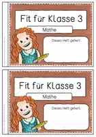 Vorschau - Arbeitsblätter - Fit für Klasse 3 - Mathe (Wiederholung Klasse 2) - Seite 3