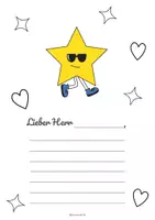 Vorschau - Mal- und Bastelvorlagen - Mein Brief an meine Lehrerin /meinen Lehrer – Feedback & Dankeschön zum Schuljahresende | Abschiedsgeschenk Briefvorlage| Differenziertes Arbeitsblatt zum Schuljahresende - Seite 2