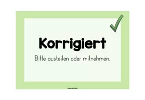 Vorschau - Poster - Organsisationssystem für das Klassenzimmer - Seite 3