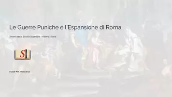 anteprima - Presentazioni / Lavagne - Le Guerre Puniche e l'Espansione di Roma: Kit Didattico Completo - Pagina di copertina