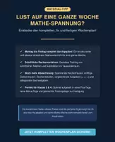 Vorschau - Unterrichtsreihen - Zahlenmauern – Übungen mit kleinen Mauern für Klasse 3/4 - Seite 1