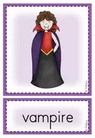 Vorschau - Poster - Picture + Word Cards / Flashcards "Halloween" - Seite 3