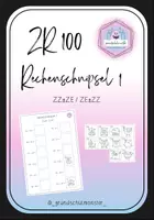 Vorschau - Stationenlernen - Materialpaket Rechenschnipsel - Zahlenraum 100 - Deckblatt