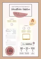 Vorschau - Stundenentwürfe - Fehlersuche I Schriftliche Addition I Tipps I Verständnis - Deckblatt