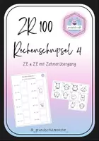 Vorschau - Stationenlernen - Rechenschnipsel - ZE±ZE m.ZÜ - Zahlenraum 100 - Deckblatt