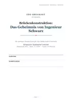 Vorschau - Stundenentwürfe - Breakout Mathe: Quadratische Funktionen & Parabeln (Escape Room Architektur) - Klasse 9/10 - Seite 1