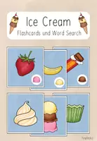Vorschau - Arbeitsblätter - Ice Cream - Flash- und Wordcards + Suchsel - Deckblatt