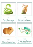 Vorschau - Spiele - Haustiere – Wort- und Bildkarten | 20 Tiere mit Artikel & Silbenschrift | differenziert Kita bis Klasse 2 | DaZ - Seite 3