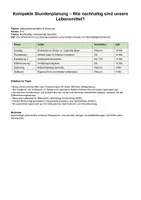 Vorschau - Stundenentwürfe - Klima, Ernährung & Nachhaltigkeit – Komplettes Materialpaket für Klasse 9 - Seite 1