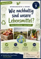 Vorschau - Stundenentwürfe - Klima, Ernährung & Nachhaltigkeit – Komplettes Materialpaket für Klasse 9 - Deckblatt
