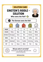 Vorschau - Stundenentwürfe - Einstein-Rätsel (Logisches Denken) Englisch - Seite 2